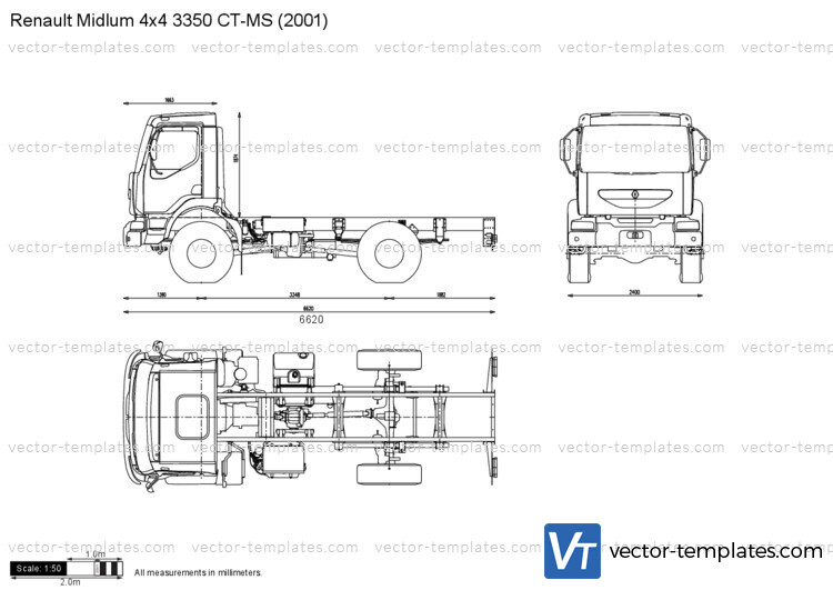 Renault Midlum 4x4 3350 CT-MS