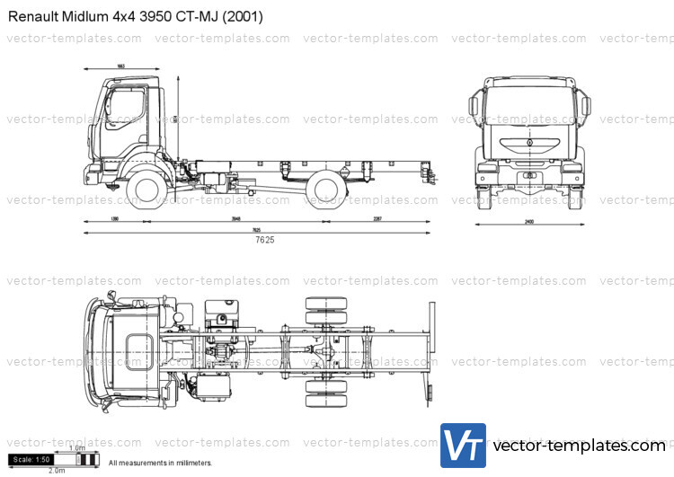 Renault Midlum 4x4 3950 CT-MJ