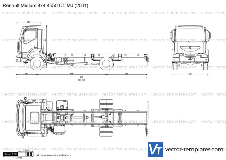 Renault Midlum 4x4 4550 CT-MJ