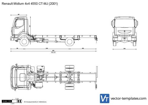 Renault Midlum 4x4 4550 CT-MJ