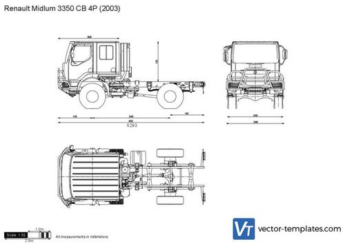 Renault Midlum 3350 CB 4P