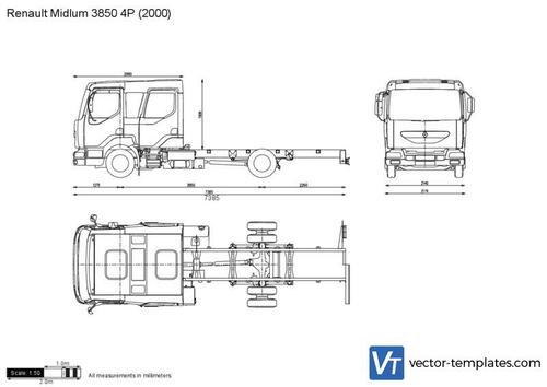 Renault Midlum 3850 4P