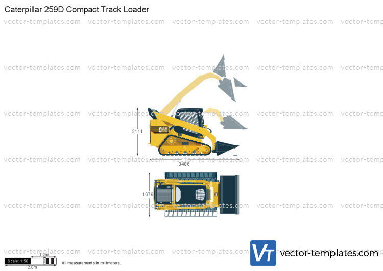 Caterpillar 259D Compact Track Loader