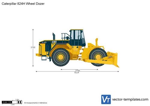 Caterpillar 824H Wheel Dozer