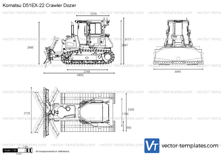 Komatsu D51EX-22 Crawler Dozer