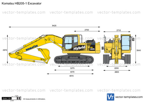 Komatsu HB205-1 Excavator