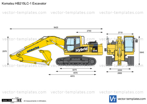 Komatsu HB215LC-1 Excavator