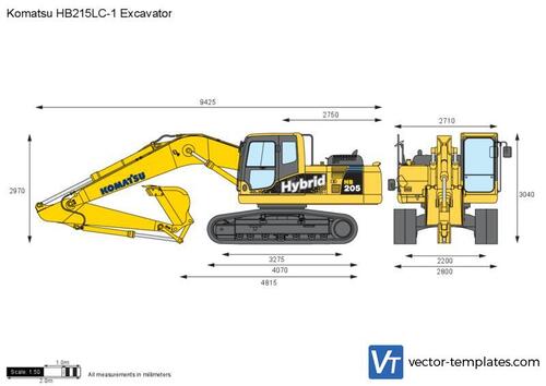 Komatsu HB215LC-1 Excavator