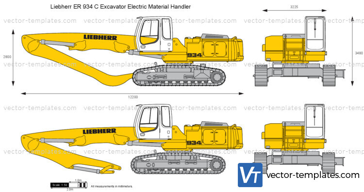 Liebherr ER 934 C Excavator Electric Material Handler