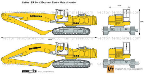 Liebherr ER 944 C Excavator Electric Material Handler