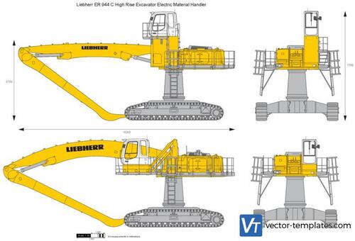 Liebherr ER 944 C High Rise Excavator Electric Material Handler