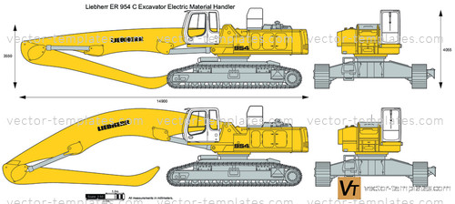 Liebherr ER 954 C Excavator Electric Material Handler