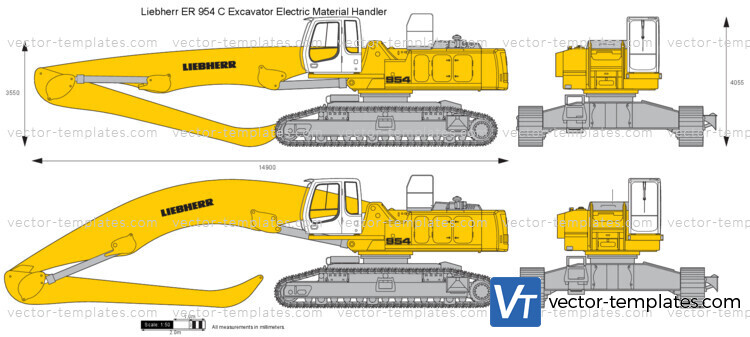 Liebherr ER 954 C Excavator Electric Material Handler