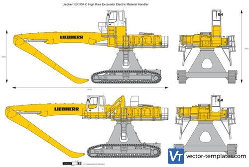 Liebherr ER 954 C High Rise Excavator Electric Material Handler