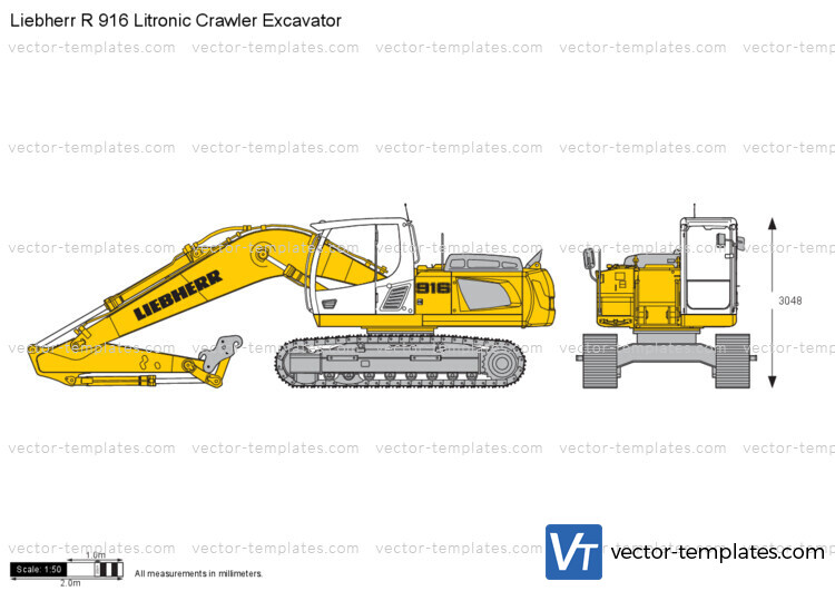 Liebherr R 916 Litronic Crawler Excavator