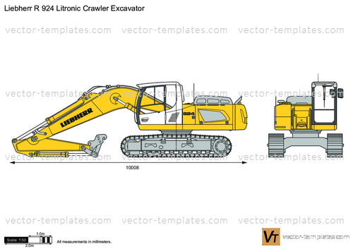 Liebherr R 924 Litronic Crawler Excavator
