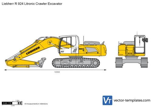 Liebherr R 924 Litronic Crawler Excavator