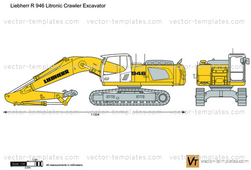 Liebherr R 946 Litronic Crawler Excavator