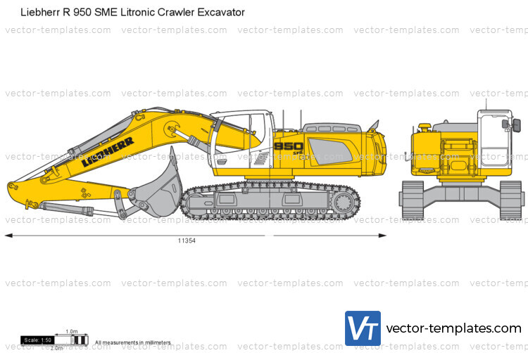 Liebherr R 950 SME Litronic Crawler Excavator