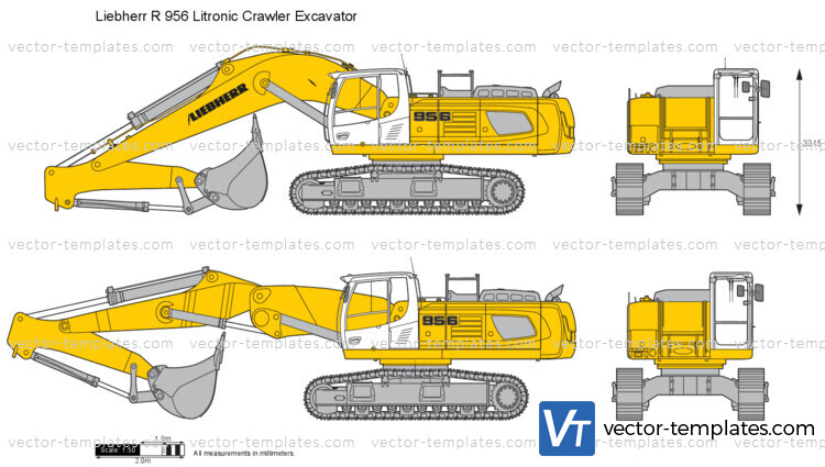 Liebherr R 956 Litronic Crawler Excavator