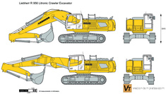 Liebherr R 956 Litronic Crawler Excavator