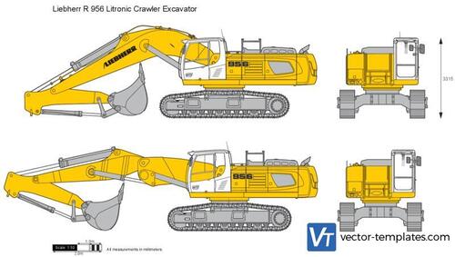 Liebherr R 956 Litronic Crawler Excavator