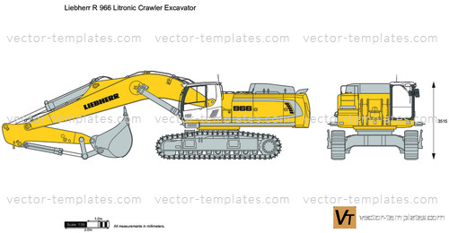 Liebherr R 966 Litronic Crawler Excavator