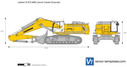 Liebherr R 970 SME Litronic Crawler Excavator