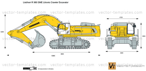 Liebherr R 980 SME Litronic Crawler Excavator