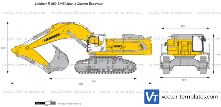 Liebherr R 980 SME Litronic Crawler Excavator