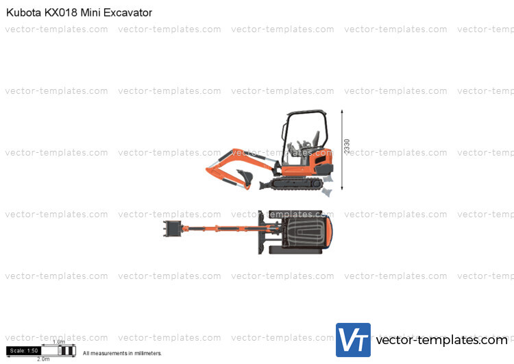 Kubota KX018 Mini Excavator