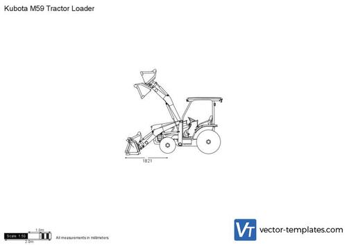 Kubota M59 Tractor Loader