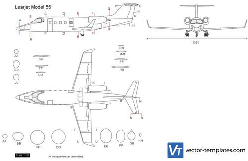 Learjet Model 55