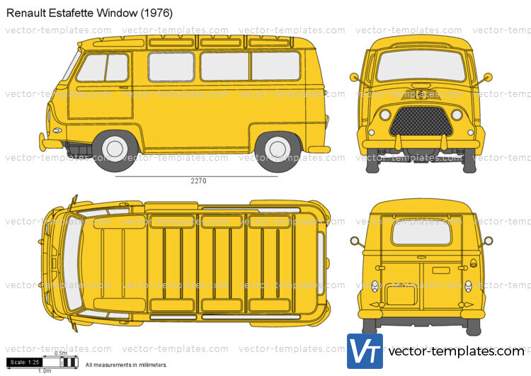 Renault Estafette Window