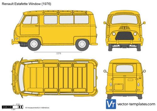 Renault Estafette Window