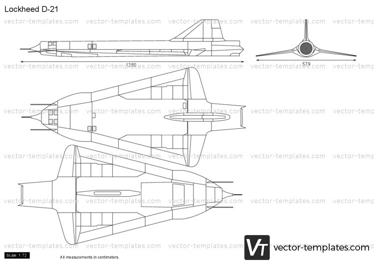 Templates - Modern - Lockheed - Lockheed D-21 Drone