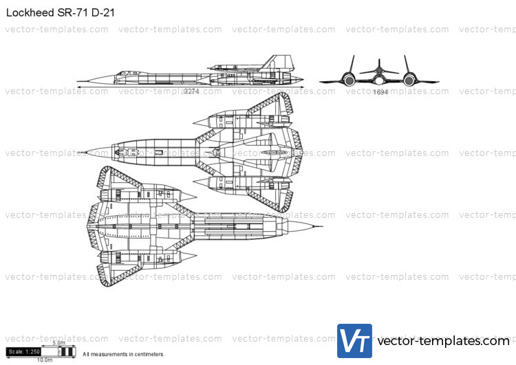 Lockheed SR-71 with D-21 drone