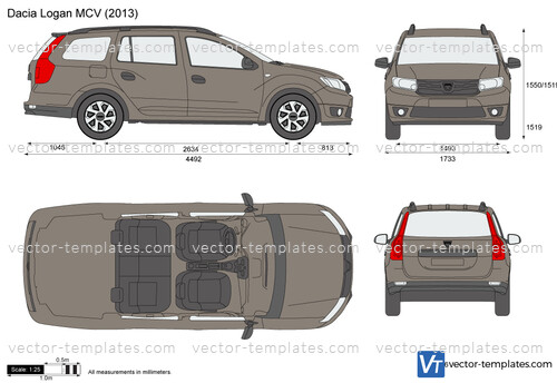 Templates - Cars - Dacia - Dacia Logan MCV