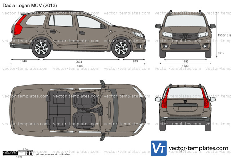 Templates - Cars - Dacia - Dacia Logan MCV