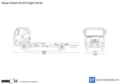 Nissan Diesel UD 60 Freight Carrier