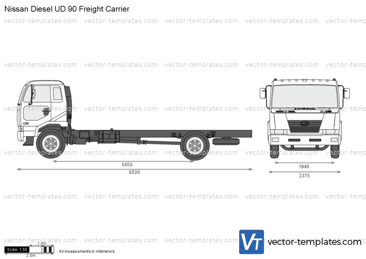 Nissan Diesel UD 90 Freight Carrier