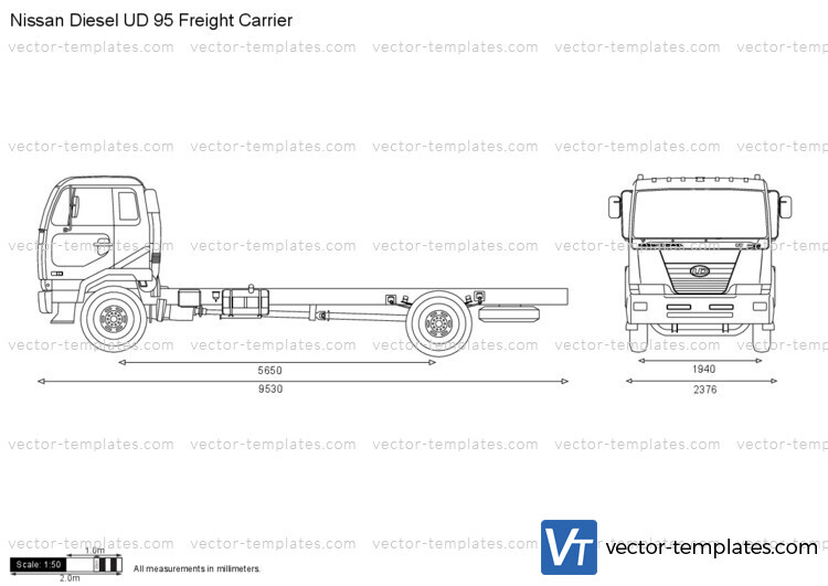 Nissan Diesel UD 95 Freight Carrier