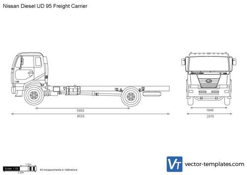 Nissan Diesel UD 95 Freight Carrier