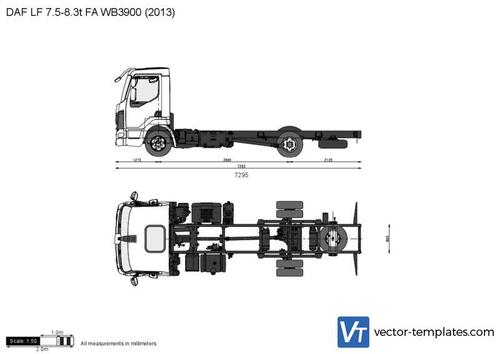 DAF LF 7.5-8.3t FA WB3900