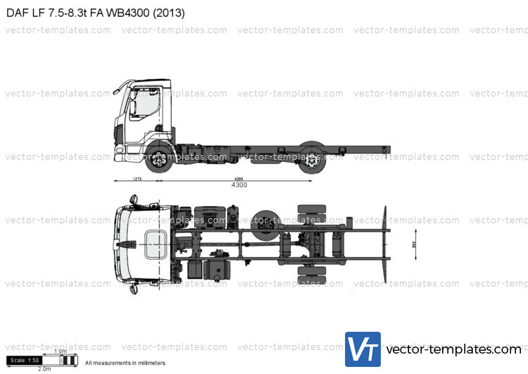 DAF LF 7.5-8.3t FA WB4300