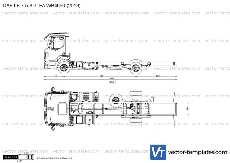 DAF LF 7.5-8.3t FA WB4650