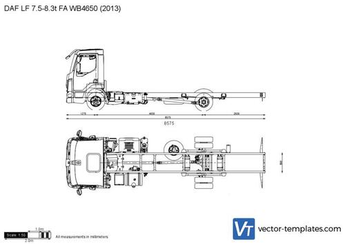 DAF LF 7.5-8.3t FA WB4650