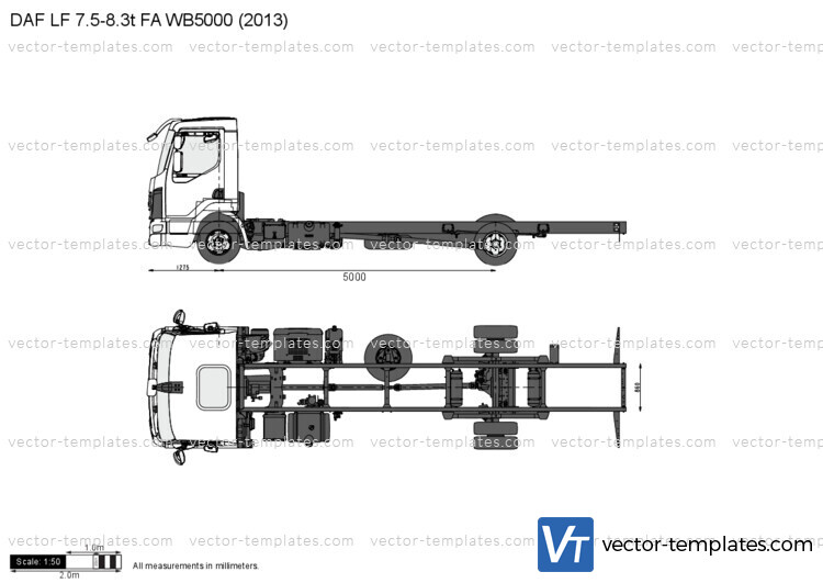 DAF LF 7.5-8.3t FA WB5000