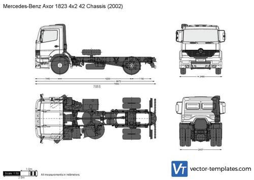 Mercedes-Benz Axor 1823 4x2 42 Chassis