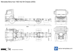 Mercedes-Benz Axor 1823 4x2 54 Chassis